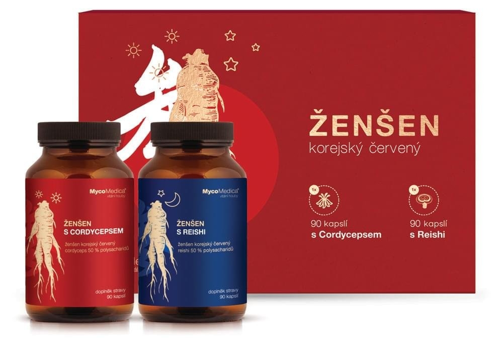 MYCOMEDICA Ženšen 2 x 90 kapslí