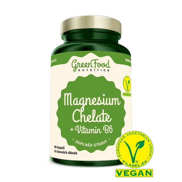 Hořčík a Zinek Cheláty + Vitamín D3 90 kapslí (1)