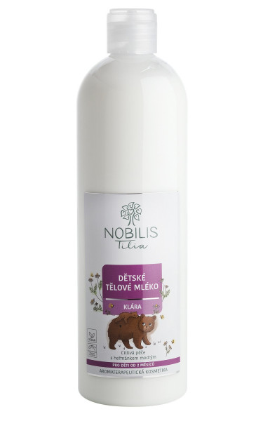 Dětské tělové mléko Klára 500 ml (1)
