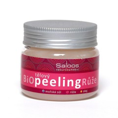 SALOOS BIO Tělový peeling Růže 140 ml