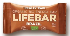LIFEFOOD Lifebar tyčinka brazilská RAW BIO