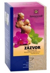 SONNENTOR Bio Zázvor - slunce čaj bylinný porc. dárkový 20g (20sáčků)