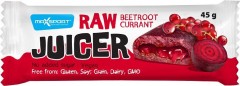 MAXSPORT Raw juicer červená řepa a moruše s rybízovou náplní 45g