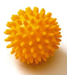 SISSEL Masážní ježek měkký Spiky Ball prumer 8 cm