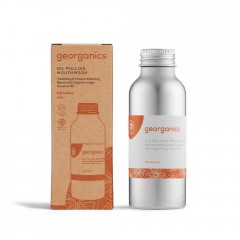 GEORGANICS Ústní voda na olejové bázi pomeranč 100ml
