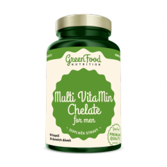 GREENFOOD NUTRITION Multi VitaMin Chelát pro muže 90 kapslí