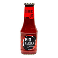 RUDOLFS Kečup rajčatový pikantní 530 g BIO