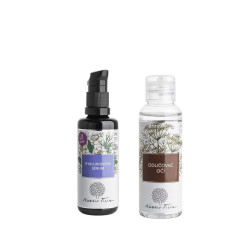 NOBILIS TILIA Hyaluronové súrum 50 ml + Odličovač očí 100 ml