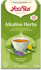 YOGI TEA Bio zásadité bylinky 17 x 2,1 g