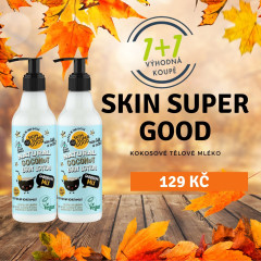 SKIN SUPER GOOD Kokosové tělové mléko - Karibská směs 250 ml 1+1