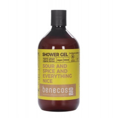 BENECOS Sprchový gel Zázvor + Citron 500 ml BIO