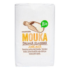 COUNTRYLIFE Mouka špaldová celozrnná jemně mletá 1 kg BIO