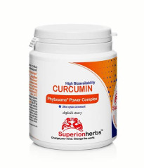 SUPERIONHERBS™ Curcumin Phytosome 90 kapslí