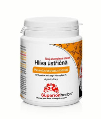 SUPERIONHERBS™ Hlíva ústřičná s extraktem z rakytníku 90 kapslí