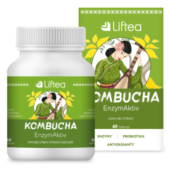 LIFTEA Kombucha - Enzymaktiv 60 tobolek