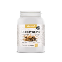ALLNATURE Cordyceps kapsle 100 cps.