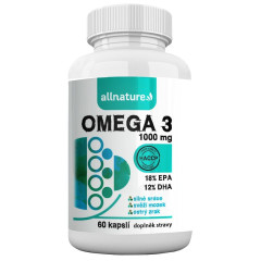 ALLNATURE Omega 3 60 cps.